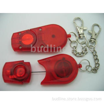 4010 LED Flash Retractable Keychain